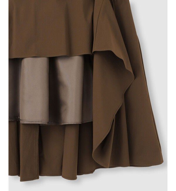 allureville「◇バイヤス切替ギャザースカート」|スカート|