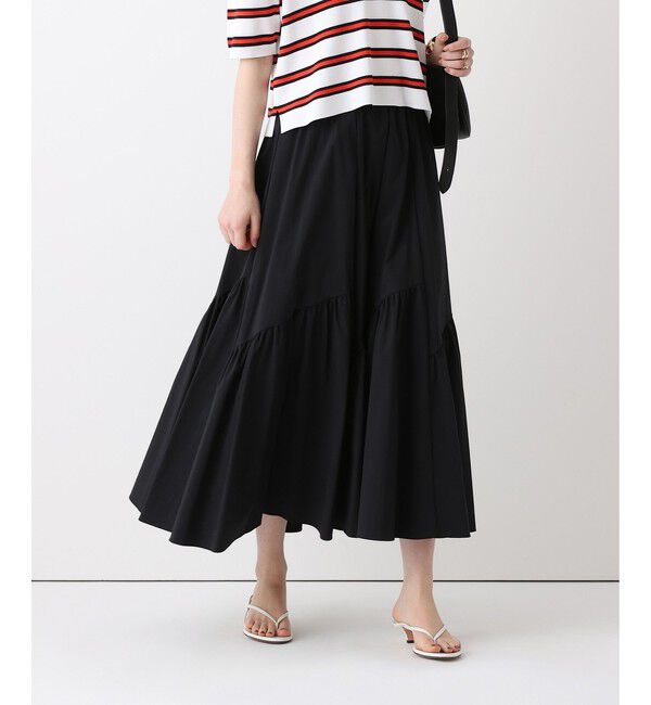 allureville「◇バイヤス切替ギャザースカート」|スカート|