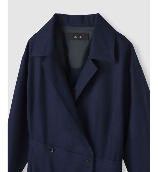 allureville「ウールポリカシュクール風ワンピース」|ワンピース|