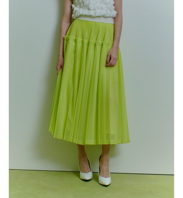 LOULOU WILLOUGHBY「【LOULOU WILLOUGHBY】カールマイヤープリーツスカート」|スカート|