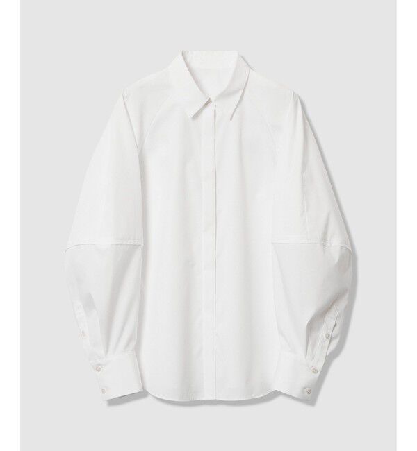 LOULOU WILLOUGHBY「【LOULOU WILLOUGHBY】キリカエボリュームシャツ」|シャツ・ブラウス|