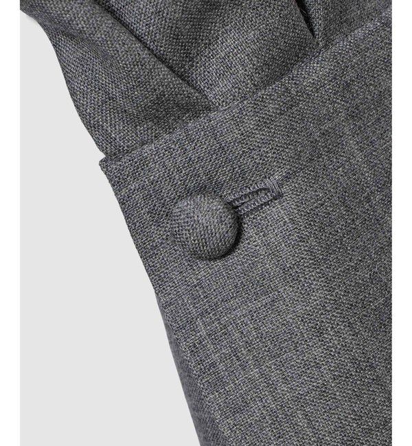 LOULOU WILLOUGHBY「【LOULOU WILLOUGHBY】ウールトロローウエストワンピース」|ワンピース|