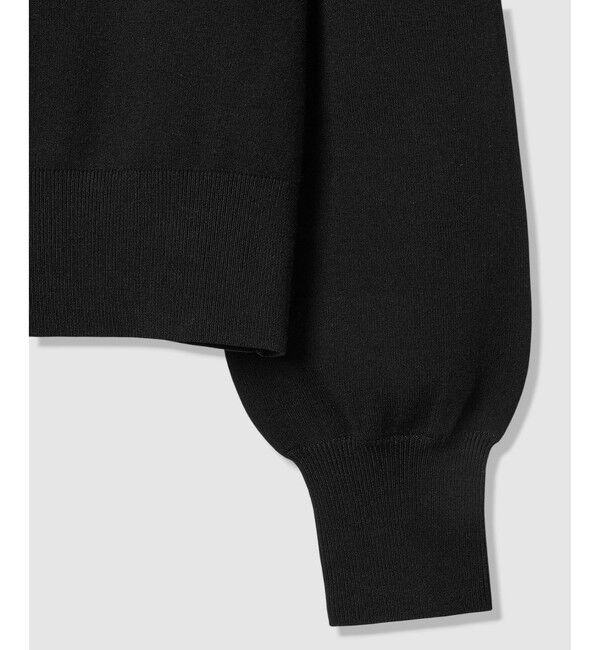 LOULOU WILLOUGHBY「【LOULOU WILLOUGHBY】フラワー衿付プルオーバー」|ニット・セーター|