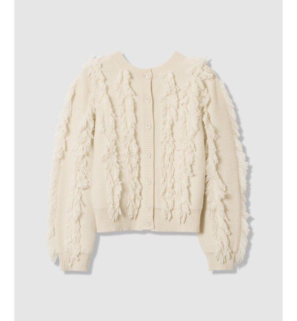 allureville「フリンジシャギー２WAYプルオーバー」|ニット・セーター|