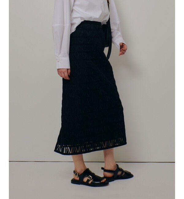 allureville「クロッシェ風レーススカート」|スカート|