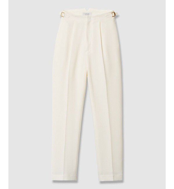 LOULOU WILLOUGHBY「【LOULOU WILLOUGHBY】ハイバックテーパードパンツ」|スラックス|