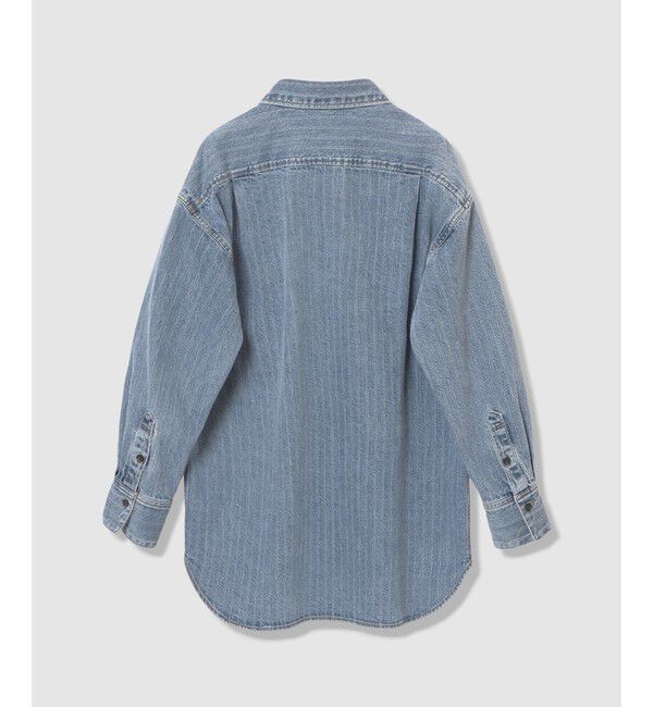 allureville「【ATELIER Line】デニムビッグポケットシャツ」|シャツ・ブラウス|