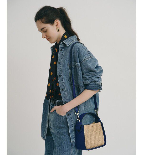 allureville「【ATELIER Line】デニムビッグポケットシャツ」|シャツ・ブラウス|