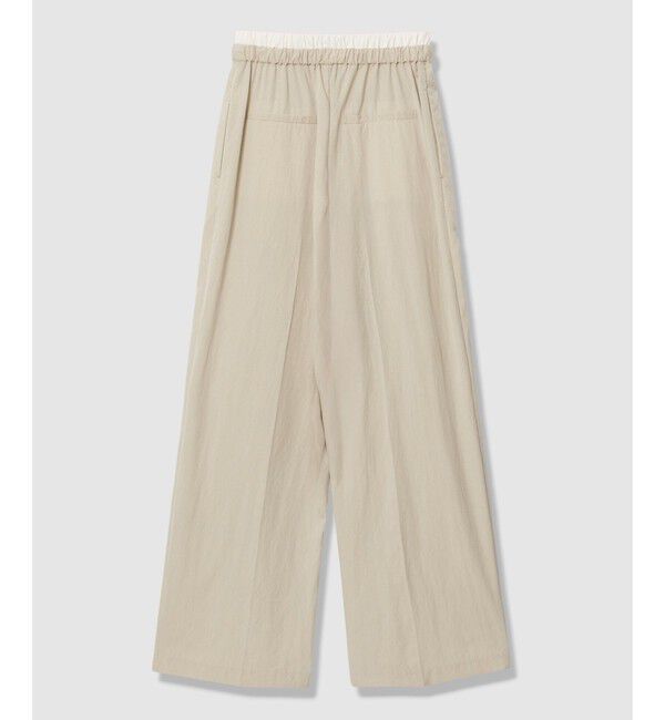 allureville「【ATELIER Line】ドローコードイージーパンツ」|チノ|