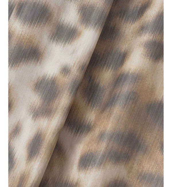 allureville「【ATELIER Line】レオパプリントスタンドカラーブルゾン」|ブルゾン・スタジャン|