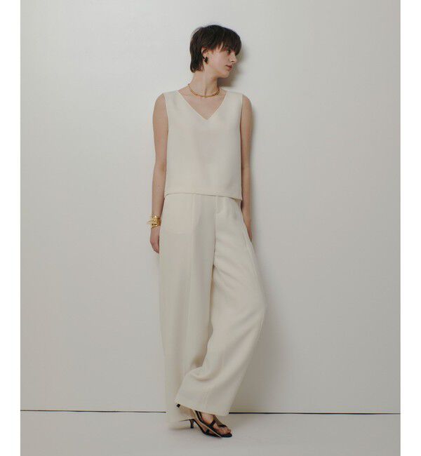 allureville「【ATELIER Line】トリッカーダブルクロスバルーンパンツ」|チノ|