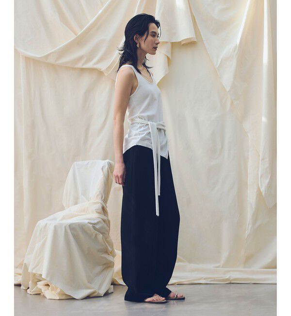 allureville「【ATELIER Line】トリッカーダブルクロスバルーンパンツ」|チノ|