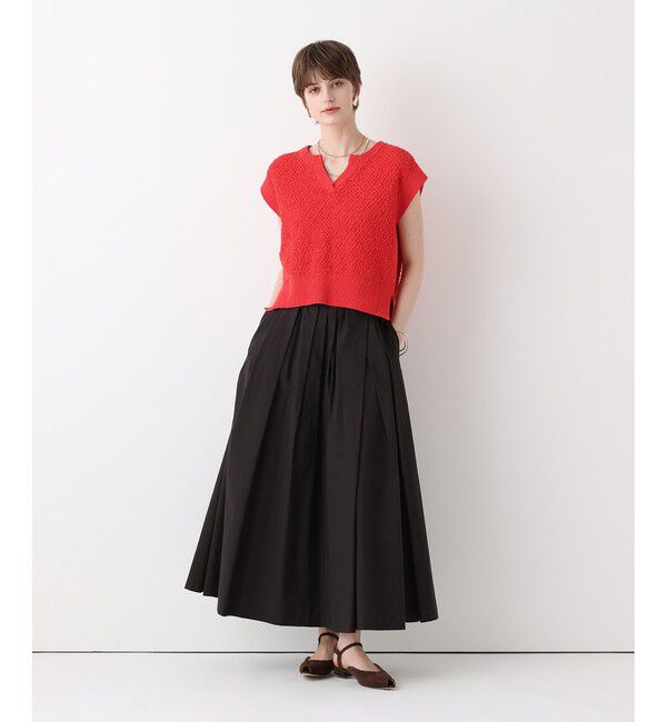 allureville「【ATELIER Line】タイプライターイレギュラータックスカート」|スカート|