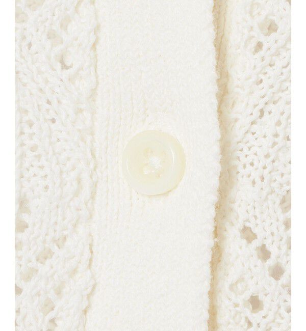 allureville「レースニットプルオーバー」|ニット・セーター|