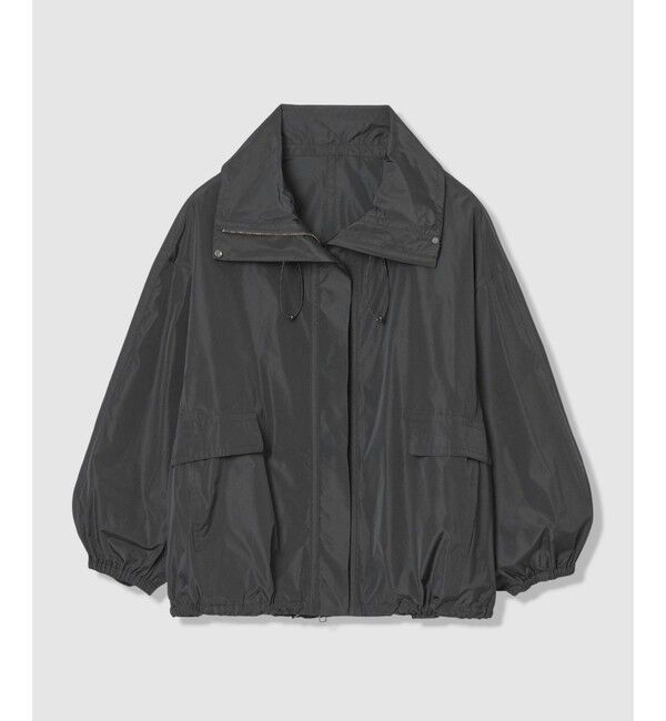 allureville「【ATELIER Line】メモリータフタスタンドカラーブルゾン」|ブルゾン・スタジャン|