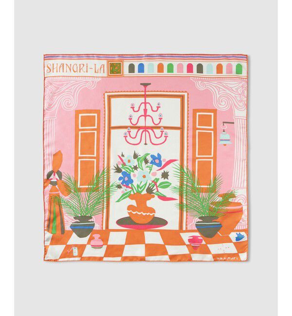allureville「【manipuri(マニプリ)】65&times;65 SILK SCARF」|バンダナ・スカーフ|