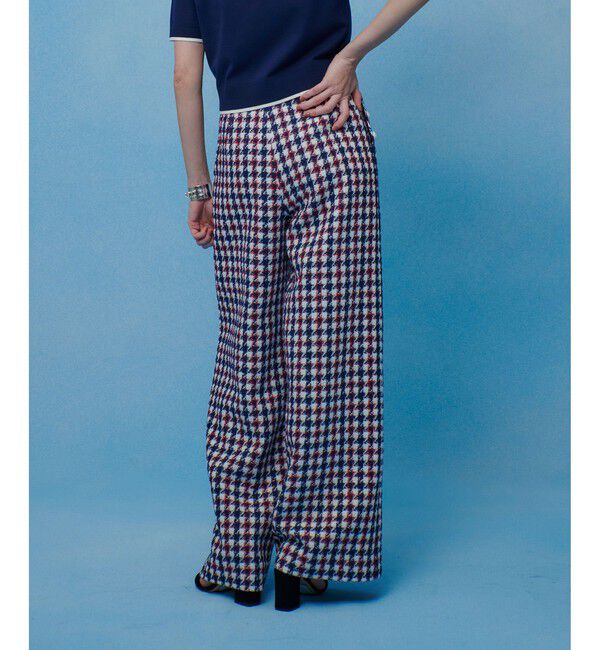 LOULOU WILLOUGHBY「【LOULOU WILLOUGHBY】トリコロールツイードマリンパンツ」|チノ|