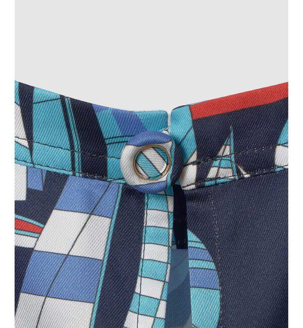 LOULOU WILLOUGHBY「【LOULOU WILLOUGHBY】RATTI マリーナプリント Ｔブラウス」|シャツ・ブラウス|