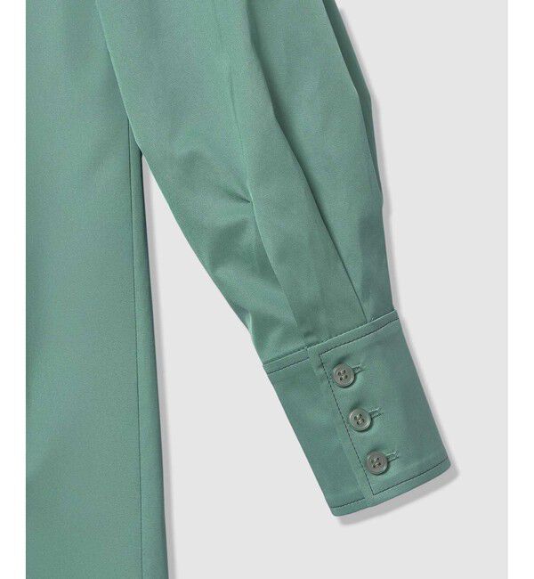 LOULOU WILLOUGHBY「【LOULOU WILLOUGHBY】メモリーツイルティアードシャツワンピース」|ワンピース|