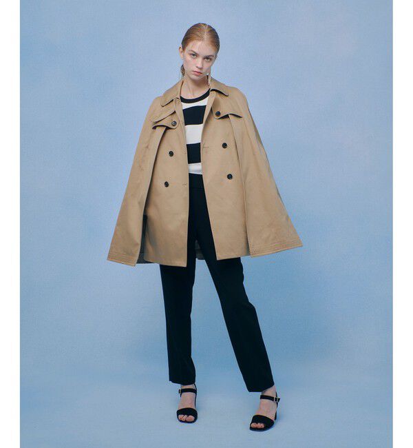 LOULOU WILLOUGHBY「【LOULOU WILLOUGHBY】トレンチケープコート」|トレンチコート|
