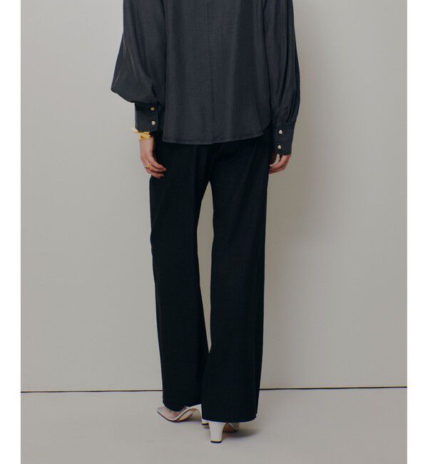 allureville「〈WEB・ルミネ別注〉デニムライクマリンパンツ」|チノ|