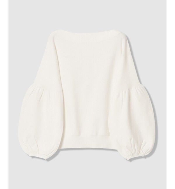 allureville「ビショップスリーブプルオーバー」|ニット・セーター|