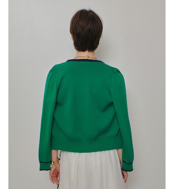 allureville「ハイショクポケットクルーカーディガン」|カーディガン|