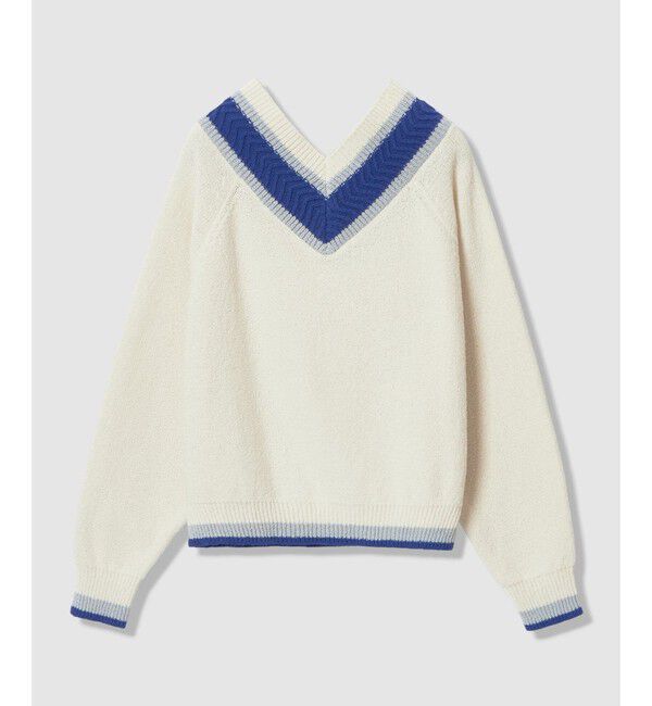 allureville「コットンブークレーチルデンニット」|ニット・セーター|