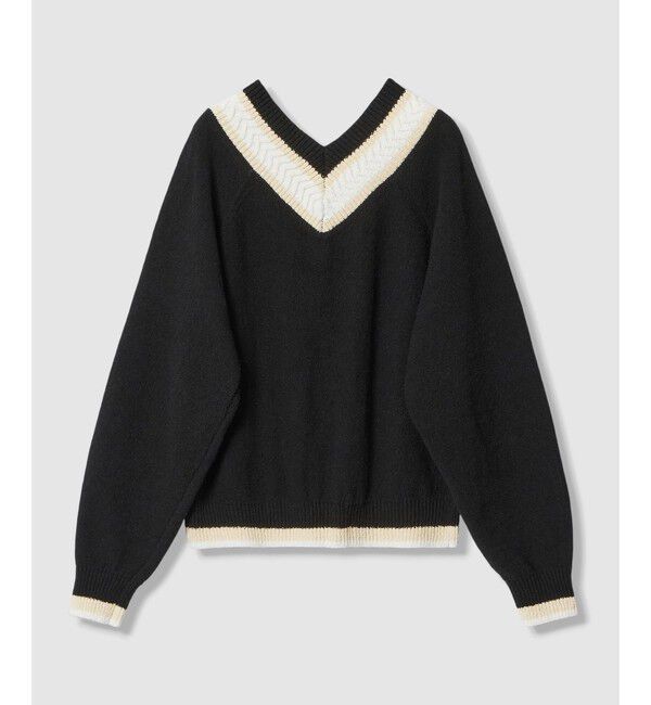 allureville「コットンブークレーチルデンニット」|ニット・セーター|