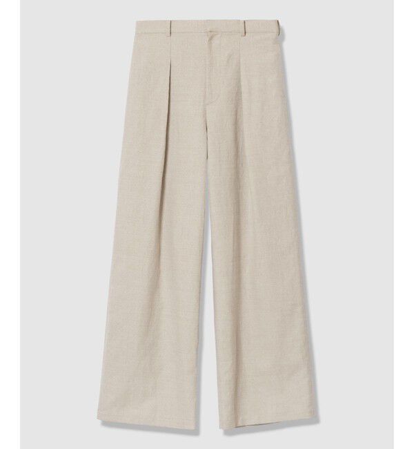 allureville「シャークスキンワイドパンツ」|チノ|