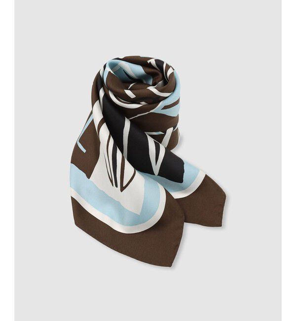 allureville「パッチワークプリントスカーフ」|バンダナ・スカーフ|