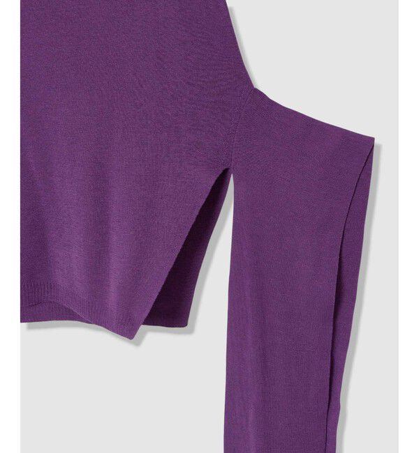 allureville「【ATELIER Line】コットンシルクリネンタンクトップ」|ニット・セーター|