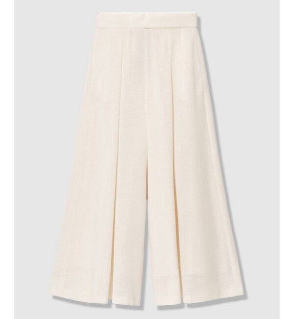 allureville「カラミフレアースカートパンツ」|チノ|