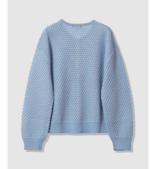 allureville「透かし編みカーディガン」|カーディガン|