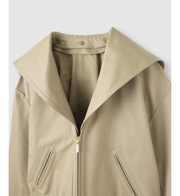 LOULOU WILLOUGHBY「【LOULOU WILLOUGHBY】シャンブレーツイルマリンブルゾン」|ブルゾン・スタジャン|