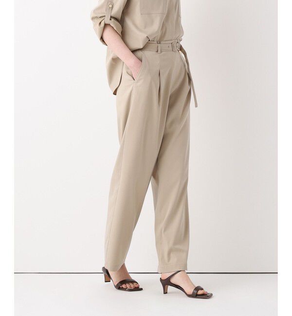 allureville「フィブリルタックパンツ」|チノ|