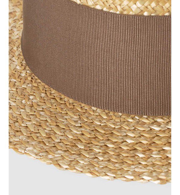 LOULOU WILLOUGHBY「【LOULOU WILLOUGHBY】ワイドリボンカンカン帽」|ハット|