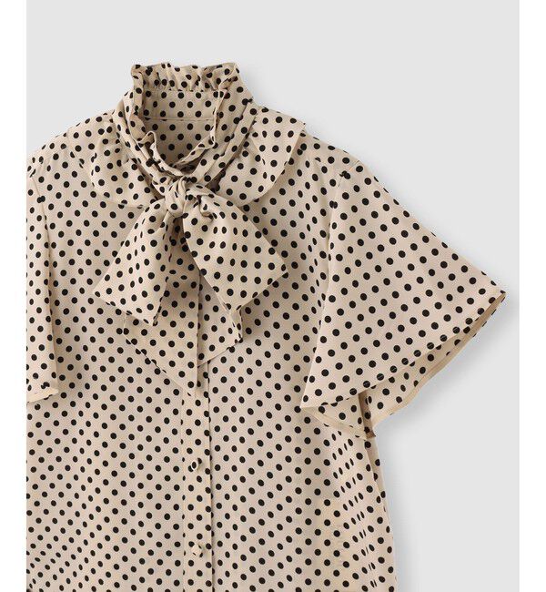 LOULOU WILLOUGHBY「◇【LOULOU WILLOUGHBY】デシンドットフレアスリーブBL」|その他|