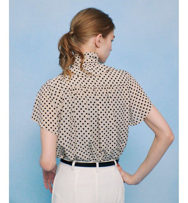 LOULOU WILLOUGHBY「◇【LOULOU WILLOUGHBY】デシンドットフレアスリーブBL」|その他|