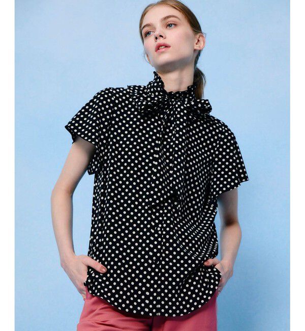 LOULOU WILLOUGHBY「◇【LOULOU WILLOUGHBY】デシンドットフレアスリーブBL」|その他|