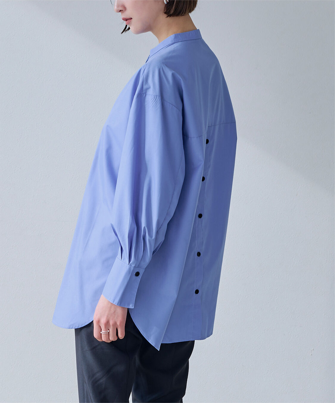 ur's「釦バックスリットチュニックシャツ」|シャツ・ブラウス|