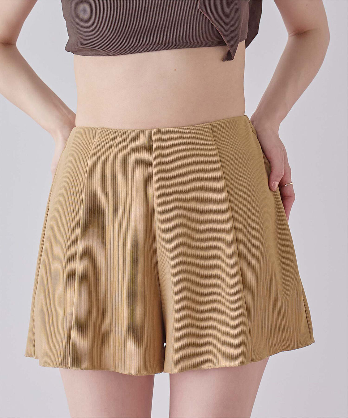 SEA DRESS「ハイウエストシンプルショートパンツ」|スポーツ|