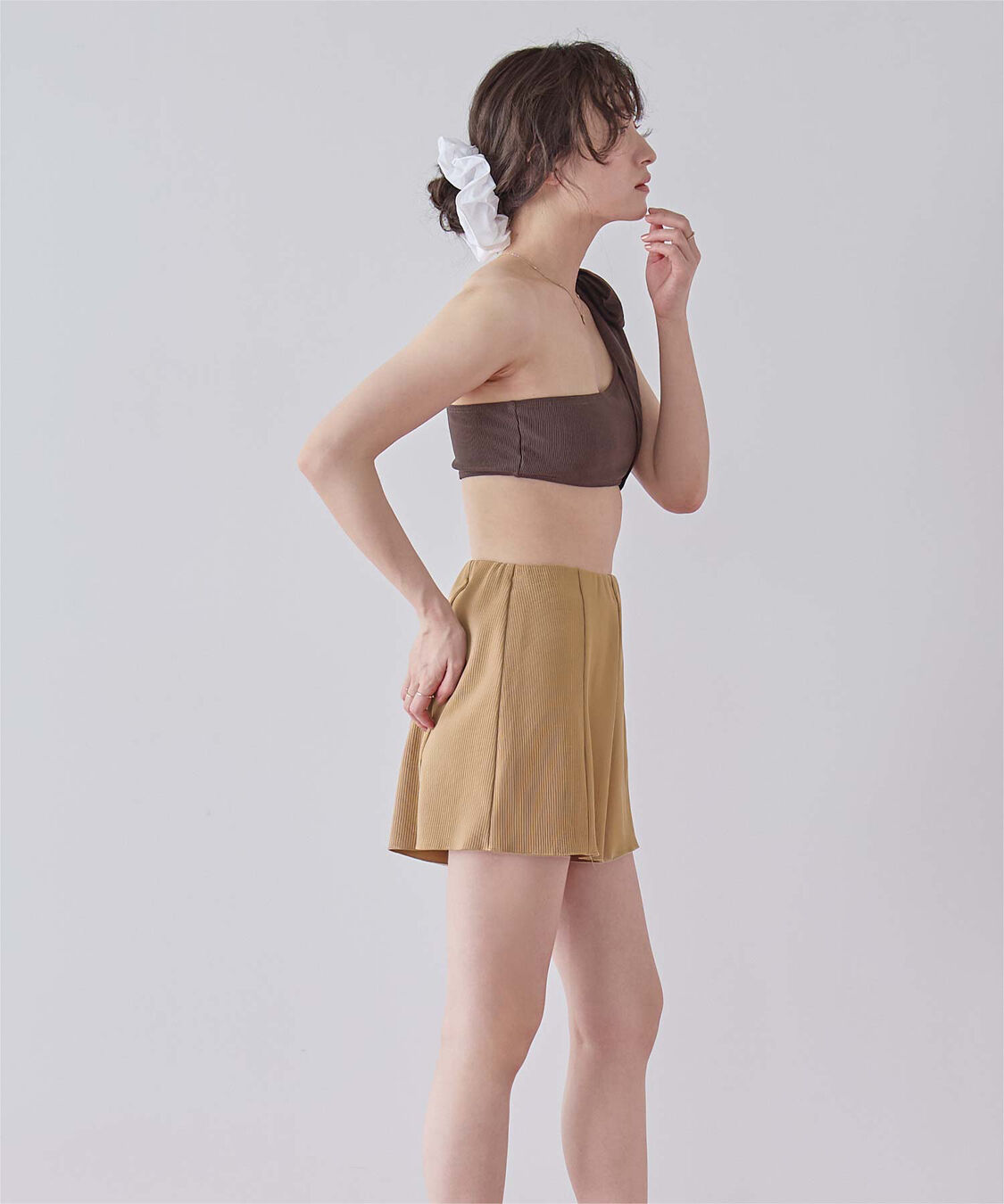 SEA DRESS「ハイウエストシンプルショートパンツ」|スポーツ|