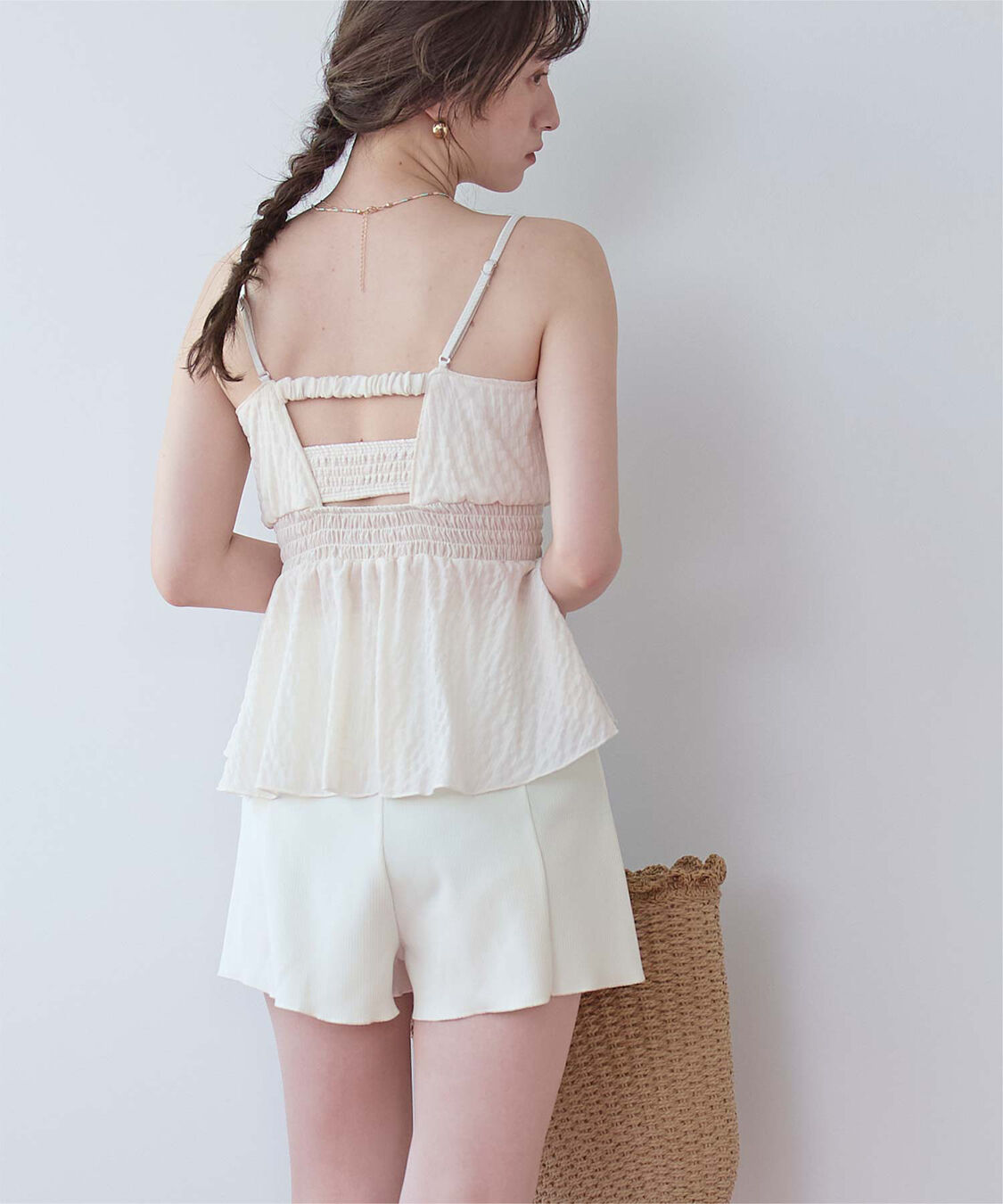 SEA DRESS「ハイウエストシンプルショートパンツ」|スポーツ|