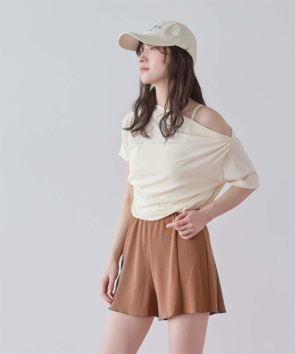 SEA DRESS「ハイウエストシンプルショートパンツ」|スポーツ|