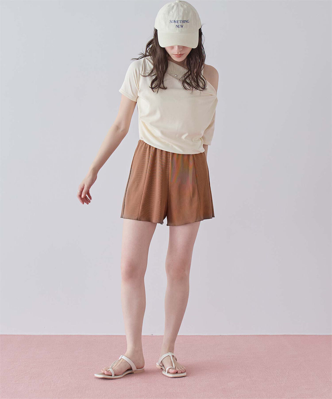 SEA DRESS「ハイウエストシンプルショートパンツ」|スポーツ|