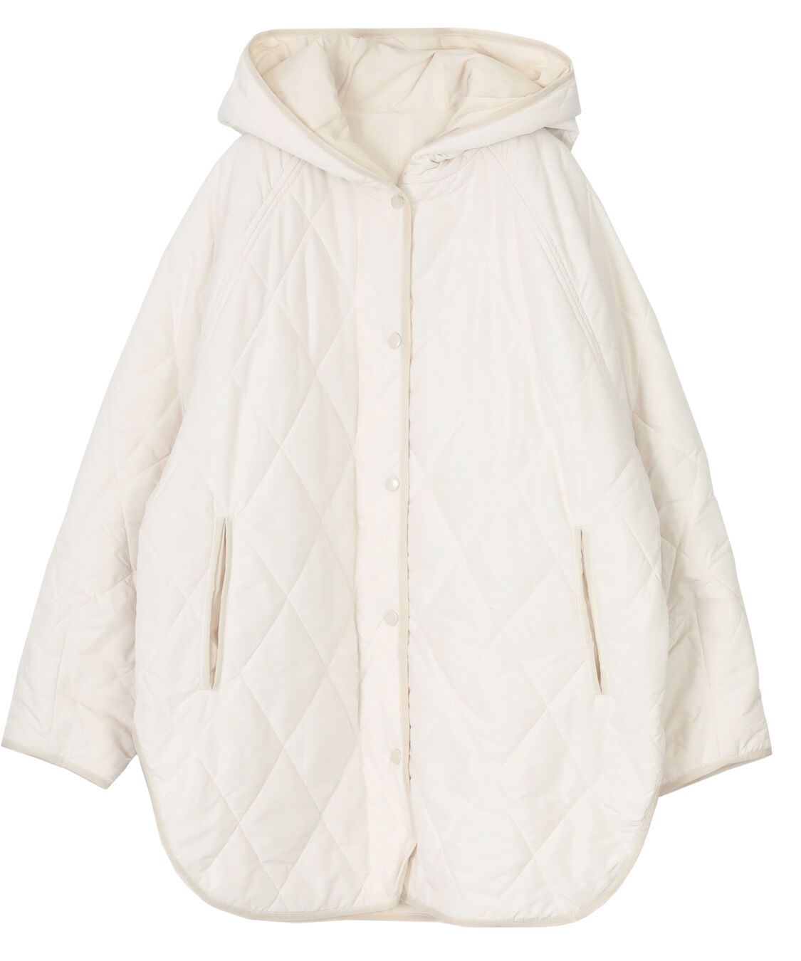 titivate「フーデットキルティングショートコート」|その他|