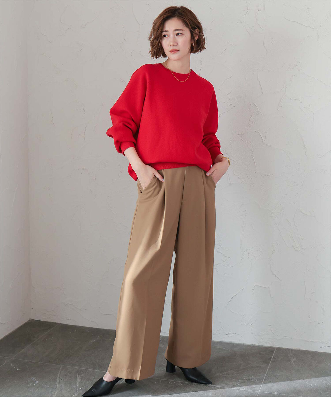 ur's「スウェットライクニット」|ニット・セーター|