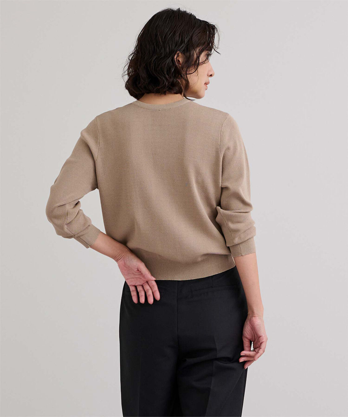 ur's「2wayパール釦ニットカーディガン」|ニット・セーター|