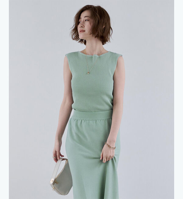 ur's「【星玲奈さんコラボアイテム】リブニットトップス」|ニット・セーター|